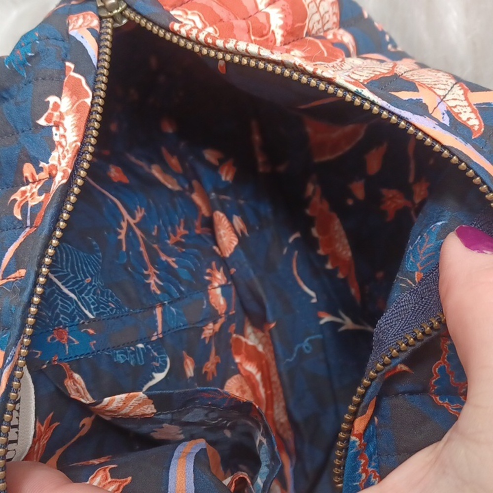 Ulla Johnson  floral cosmetic bag  with tassels - Picture 9 of 14